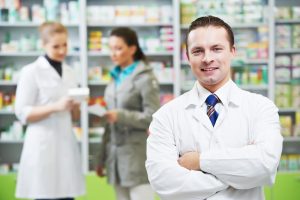 male-dominated jobs: pharamacist