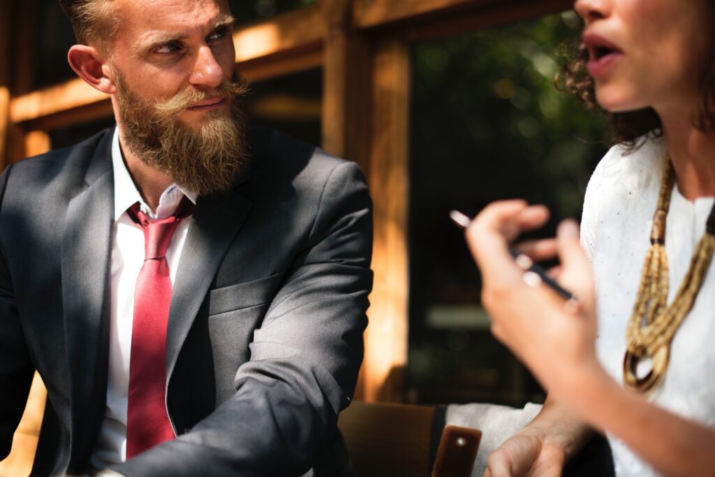 Good psychometrician resume examples are those that focus on the related jobs and key credentials, as shown here in the photo of a psychometrician listening intently to an employee